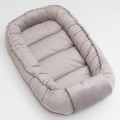 Kokon niemowlęcy VELVET PREMIUM Szary
