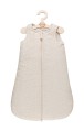 Śpiworek do spania MUŚLINOWY Ecru śmietankowy w złote kropki