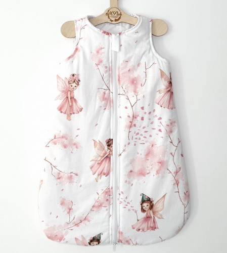 Śpiworek do spania Wróżki różowe