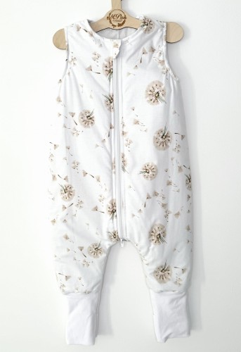 Śpiworek do spania z nogawkami Dmuchawce