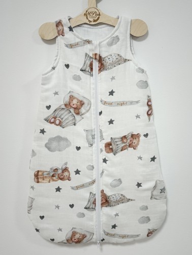 Śpiworek do spania MUŚLINOWY Pora spać