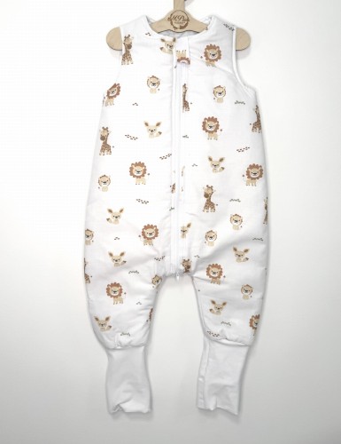 Śpiworek do spania z nogawkami Słodkie safari