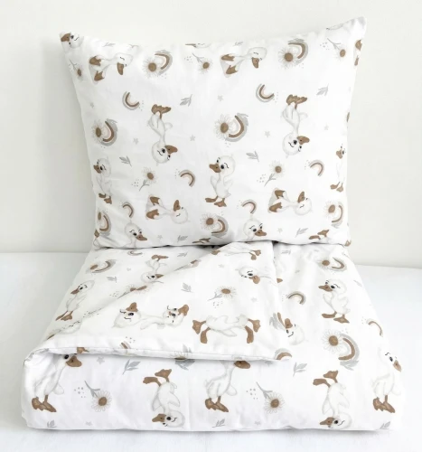 Komplet do przedszkola / żłobka - kocyk / kołderka z poduszką Brzydkie kaczątko