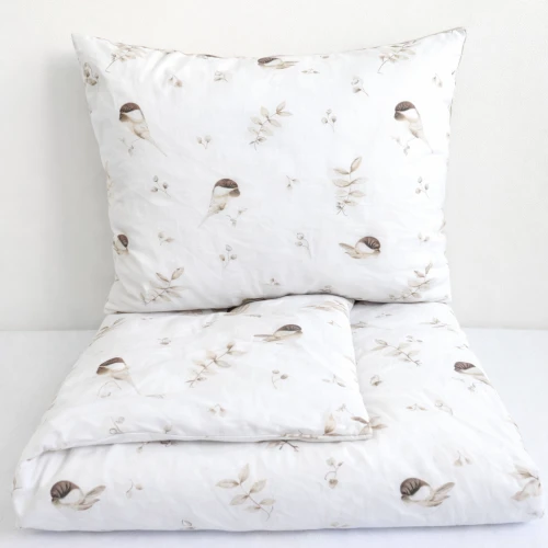 Komplet do przedszkola / żłobka - kocyk / kołderka z poduszką Wróbelki