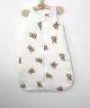 Śpiworek do spania niemowlęcy Muślinowy Bajkowe misie