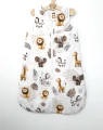 Śpiworek do spania niemowlęcy Wesołe safari